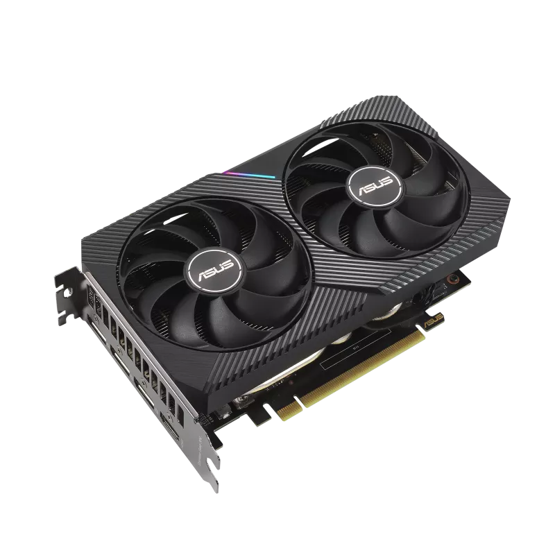 Asus Graphic Card RTX 3060 TI OC 8GB Dual Mini Asus Graphic Card RTX 3060 TI OC 8GB Dual Mini